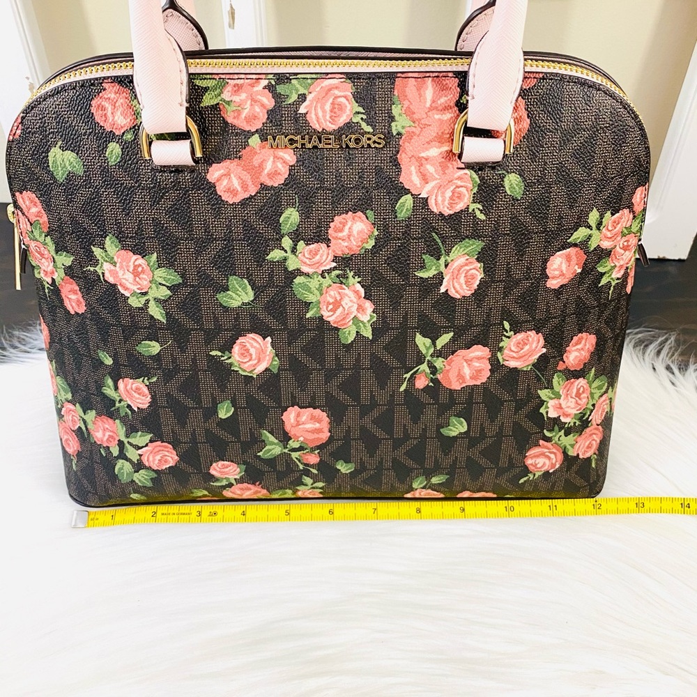 Michael Kors Cindy Large Dome Satchel - Picture 12 of 14